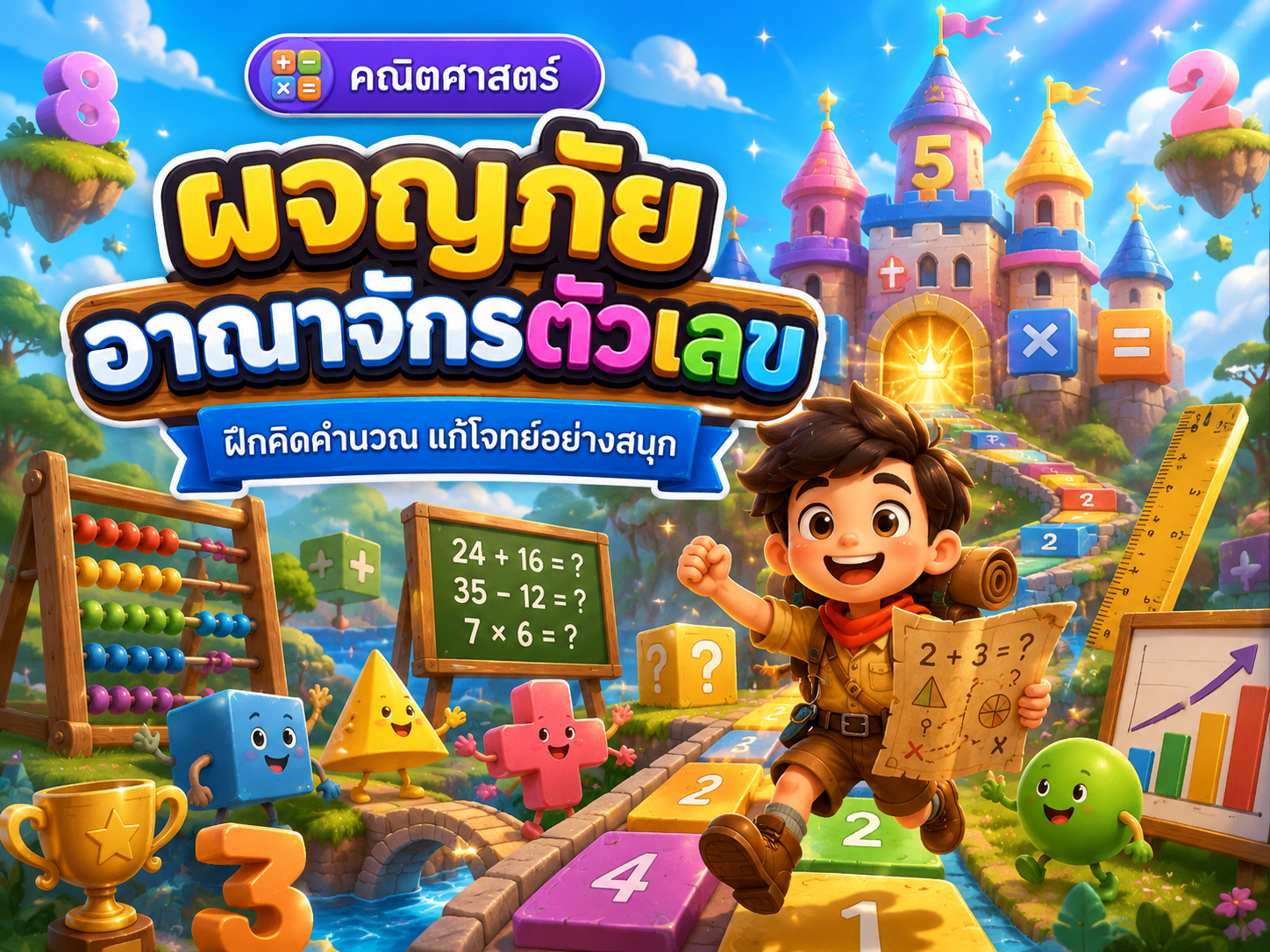 ผจญภัยอาณาจักรตัวเลข
