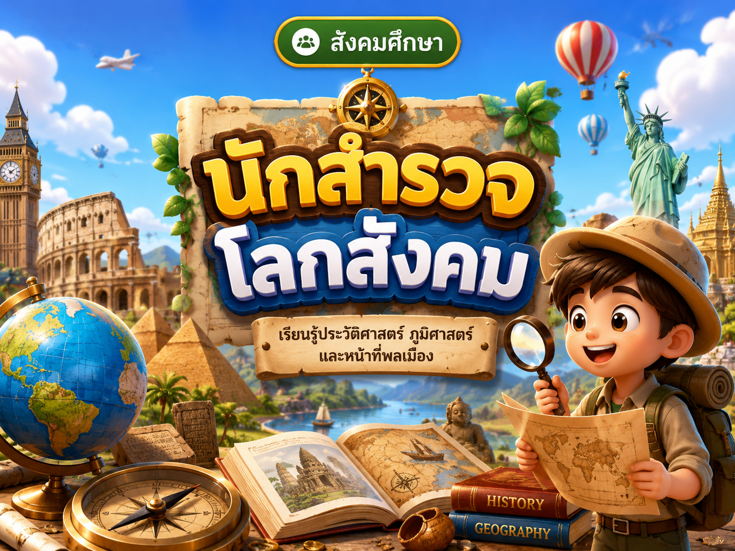 สำรวจโลกสังคม